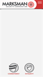 Mobile Screenshot of marksmansecurity.com